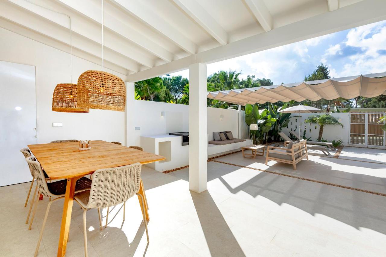 Ses Eufabietes Apartments & Restaurant 米乔尔海滩 外观 照片